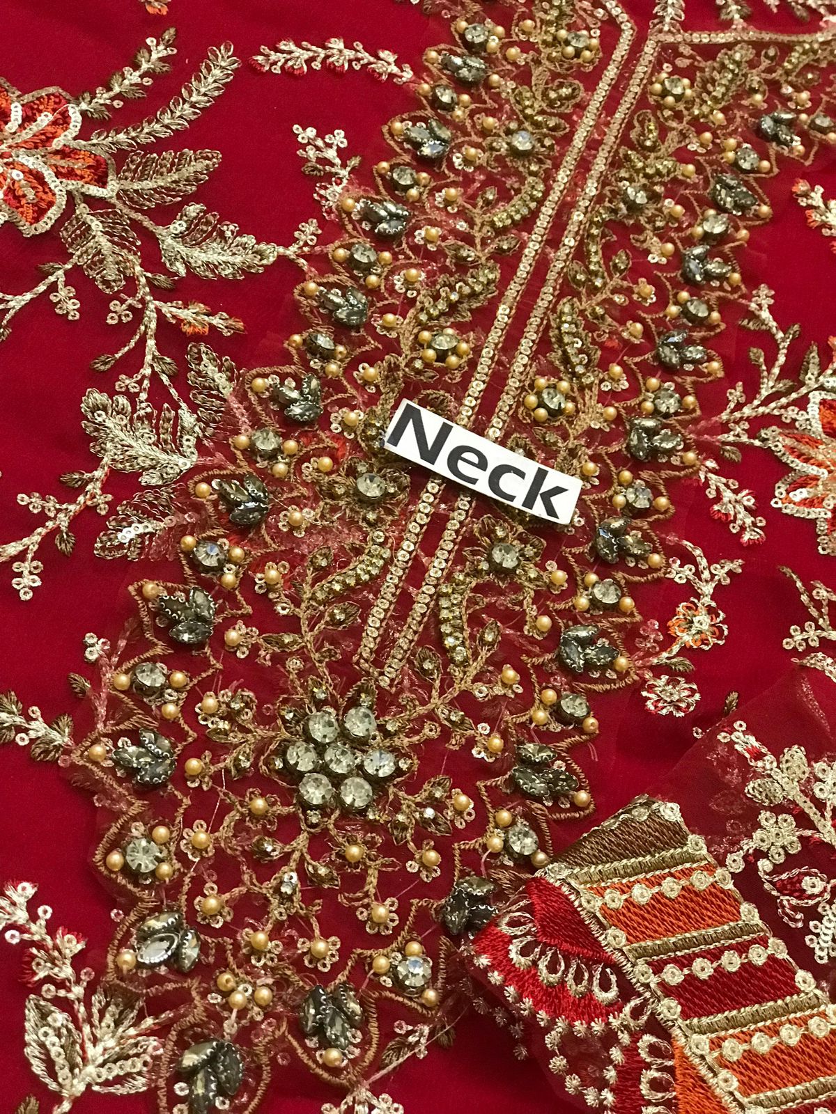 Maria b chiffon wedding