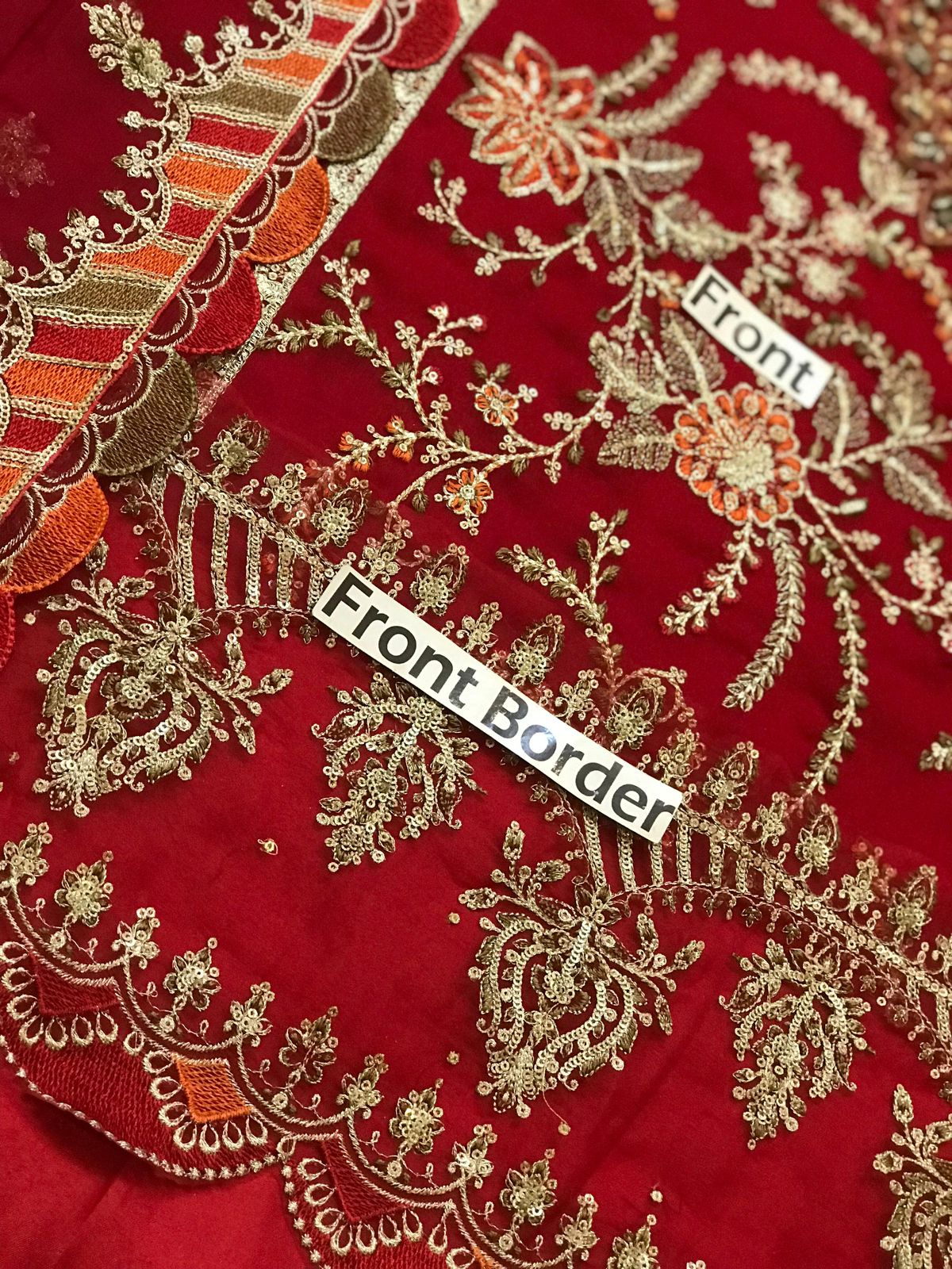 Maria b chiffon wedding