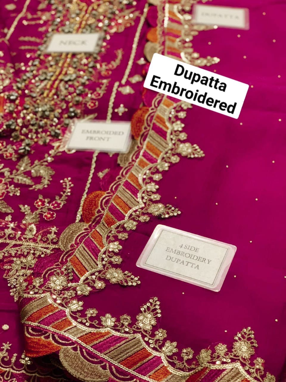 Maria b chiffon wedding